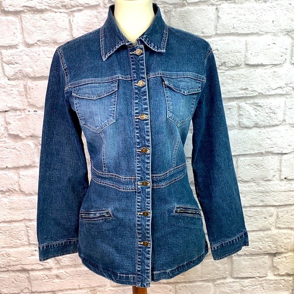 Live a Little Jean Jacket - Picture 1 of 7